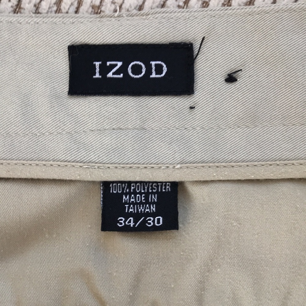 Like new Men’s slacks, 34/30, tan - Picture 4 of 4